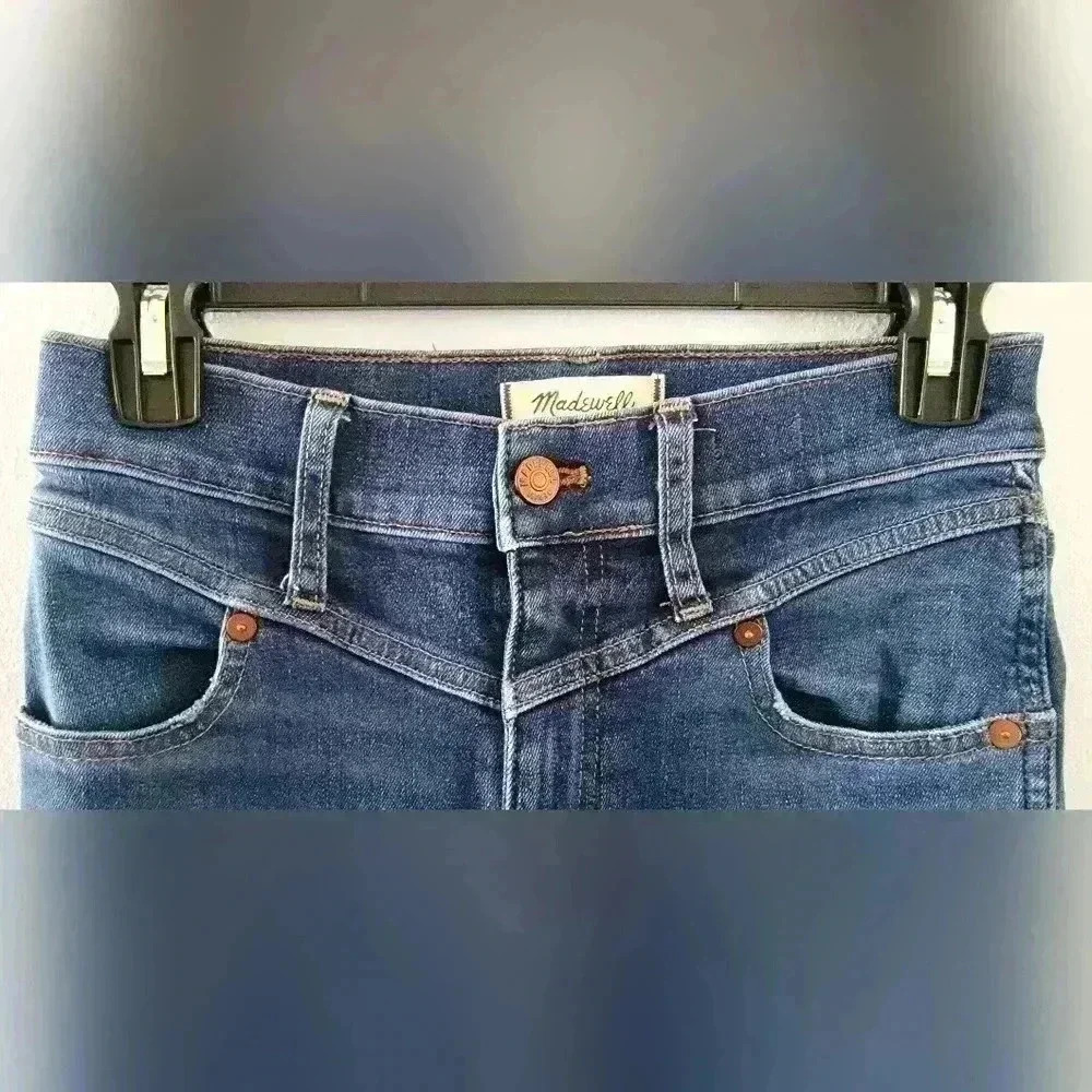 Madewell 10" High Rise Skinny Jeans Style No MB908 Size 27 - Picture 2 of 10